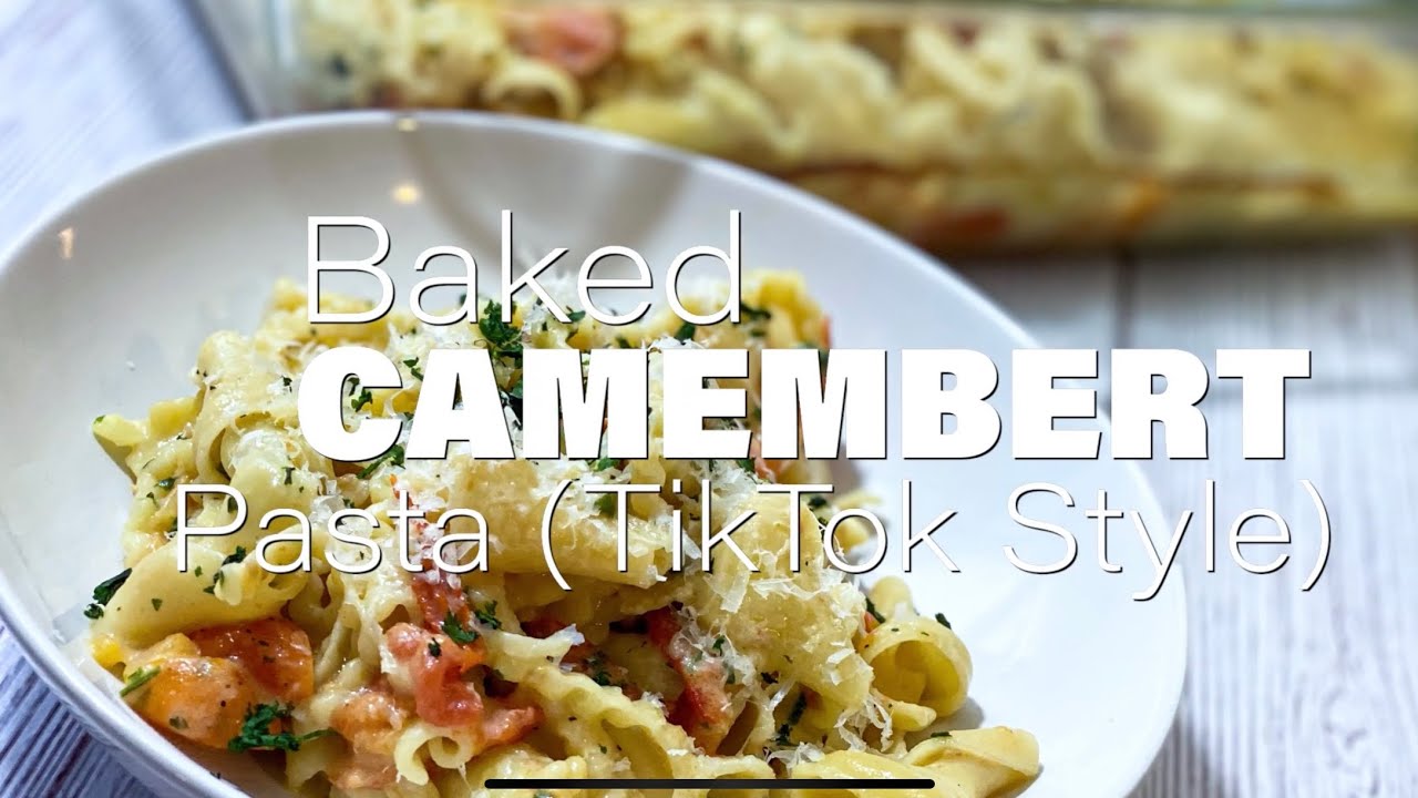 Baked Camembert Pasta (TikTok Style) #tiktokpasta #cheese