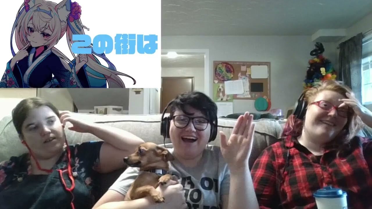reacting to #hololive  songs Minecraft, popstar/the baddest, Psycho ,carbonated love, Reflect