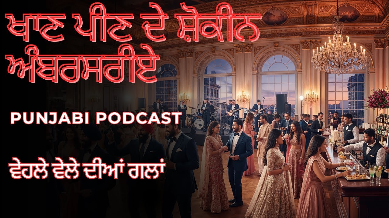 ਖਾਣ ਪੀਣ ਦੇ ਸ਼ੌਕੀਨ ਅੰਬਰਸਰੀਏ  (ਪੰਜਾਬੀ ਵਿਚ ਪੌਡਕਾਸਟ-4): ਵੇਹਲੇ ਵੇਲੇ ਦੀਆਂ ਗਲਾਂ , ਲੇਖਕ ਤੇ ਵਾਚਕ: ਦਿਨੇਸ਼  ਸ਼ਰਮਾ
