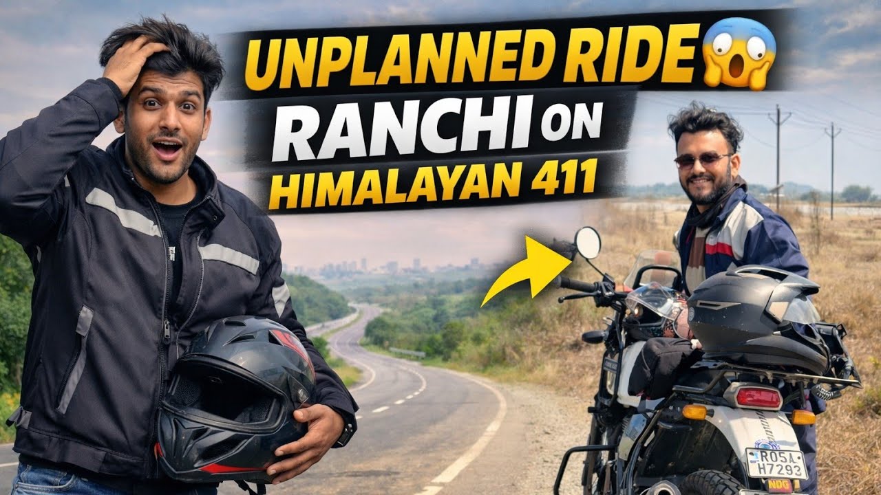 Unplanned Ranchi Trip on Himalayan 411 | Just Ride & Freedom