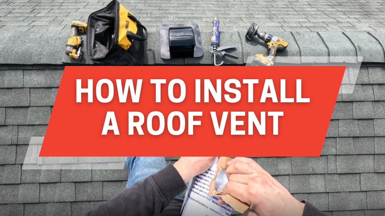How To Install A Dryer Vent On A Roof