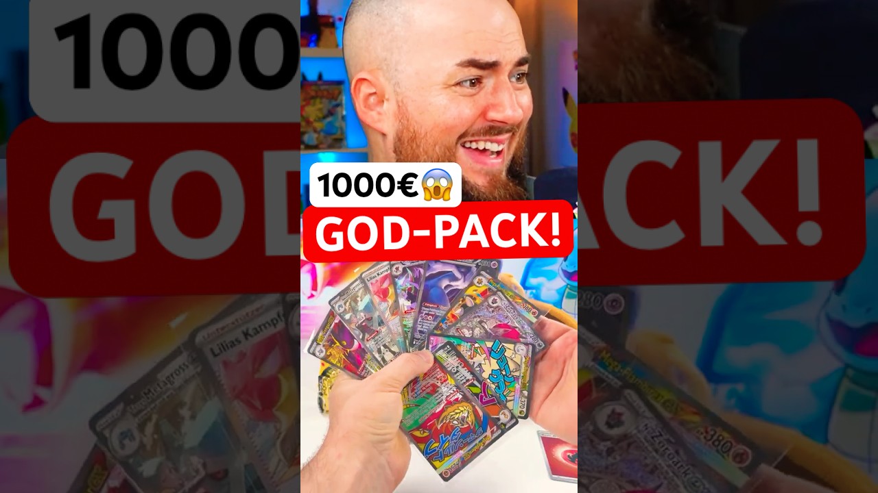 Der Moment als das GOD PACK kam (0,05% Chance)