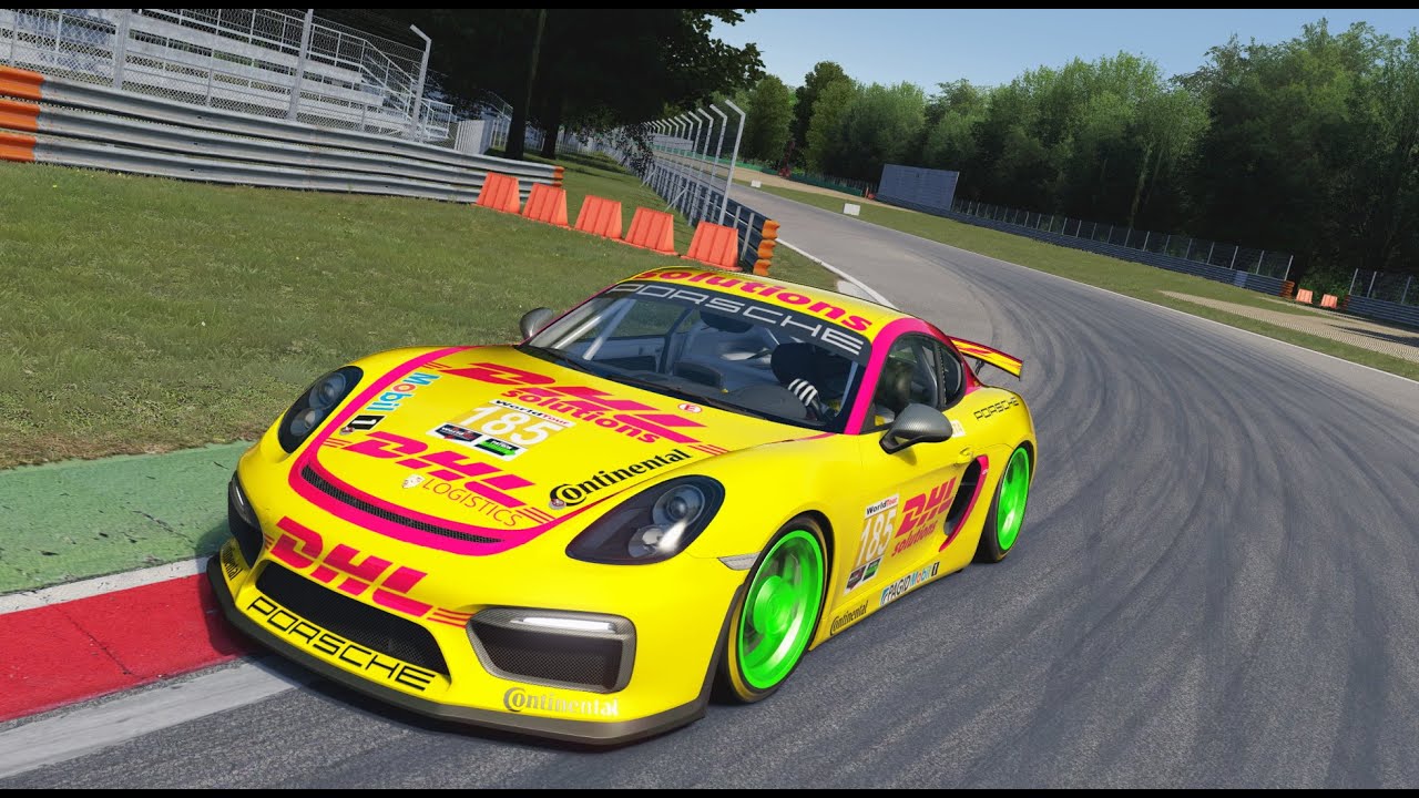 Porsche Cayman GT4 Clubsport - Monza World Record 1:55:569 - Assetto Corsa