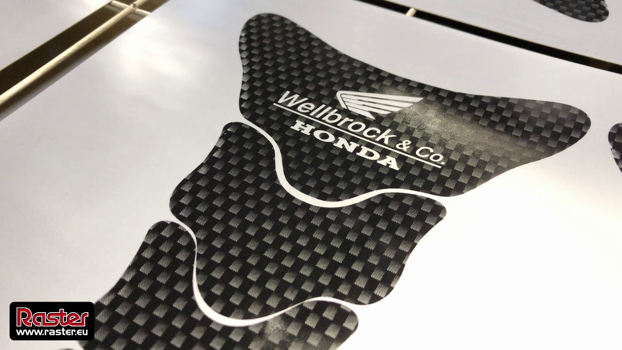 DOMING STICKERS - manufacturing process
