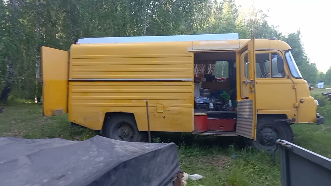 Пасека на кочевке. Быт и техника для перевозки.