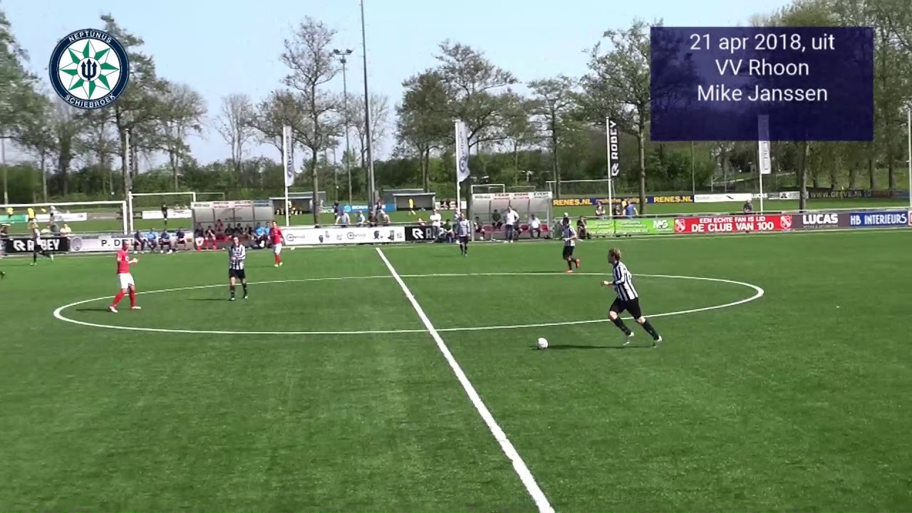 Alle competitiedoelpunten Neptunus-Schiebroek 2017-2018
