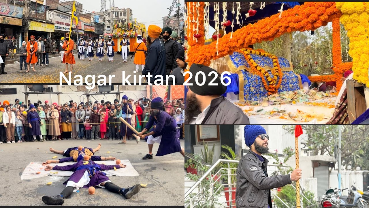 Nagar Kirtan in Jammu 2026 || Waheguru ❤️