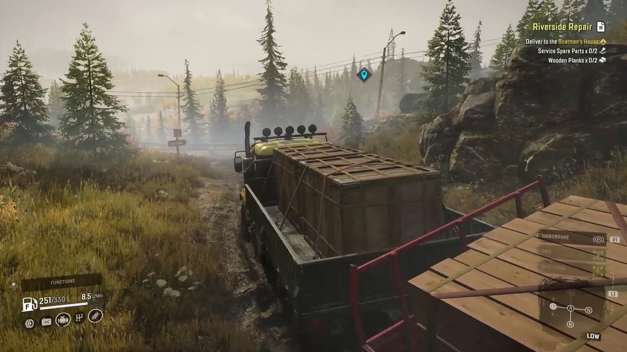 Snowrunner: a mudrunner game part2