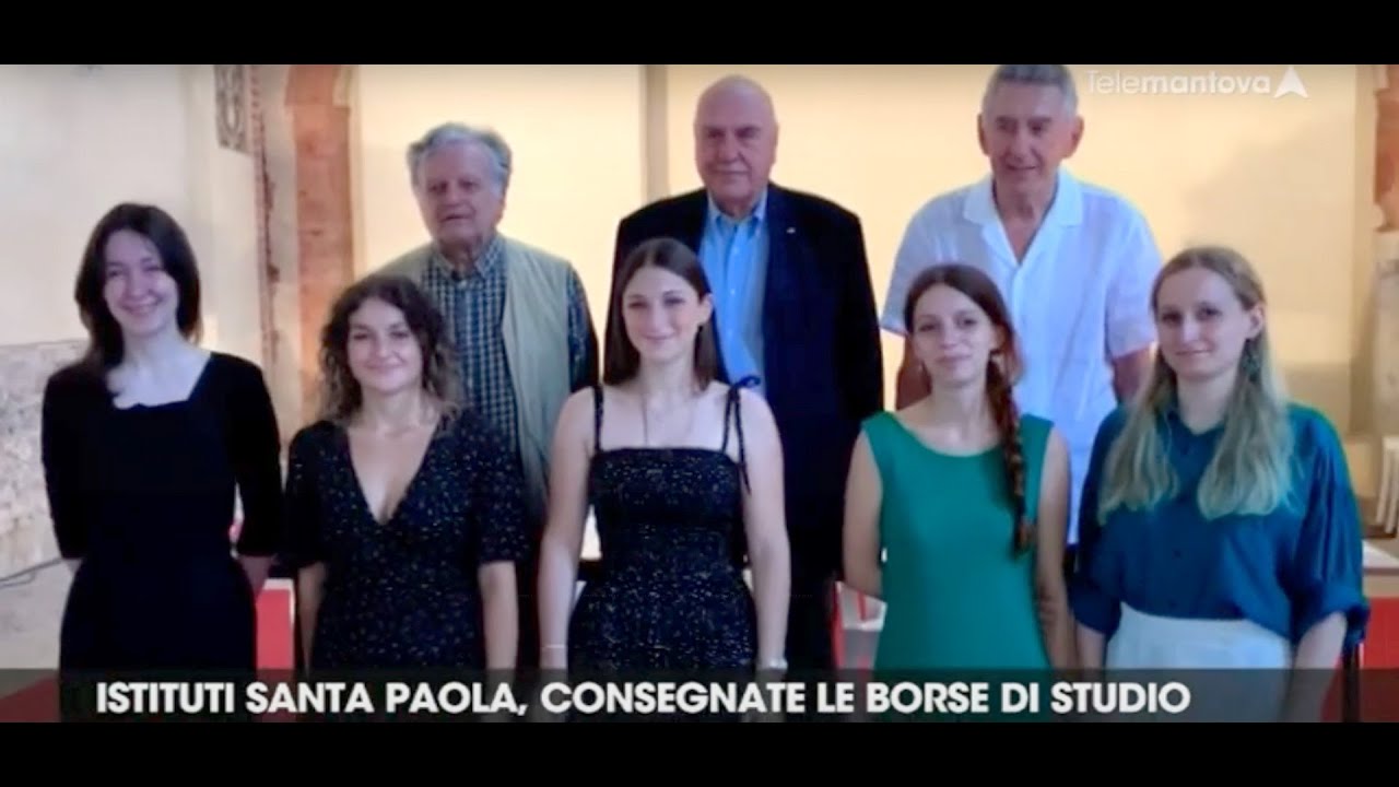 Consegna borse di studio 2022  - Scuola Laboratorio di Restauro - Istituti Santa Paola