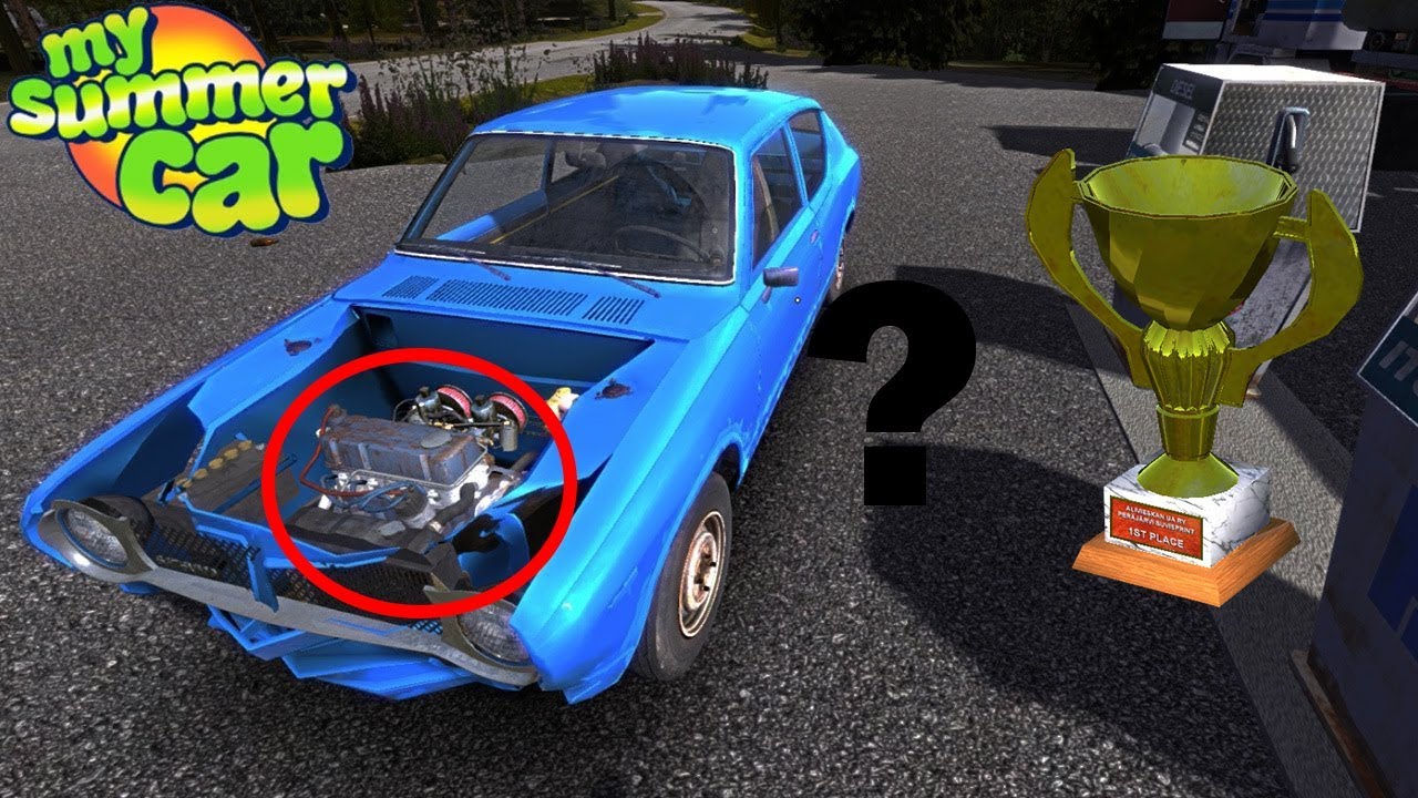 My Summer Car: Rallying with a stock engine