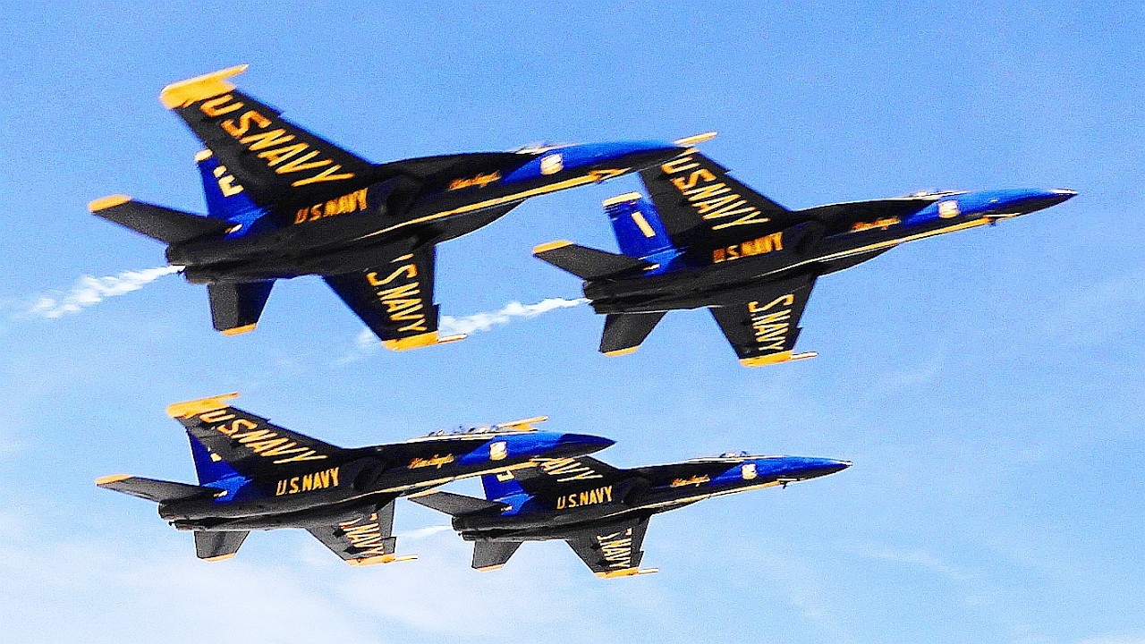 Blue Angels at Winter Training Monday 2-23-26