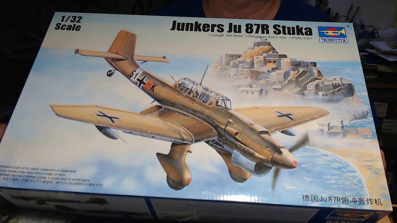 Ju-87R Štuka 1:32 Trumpeter