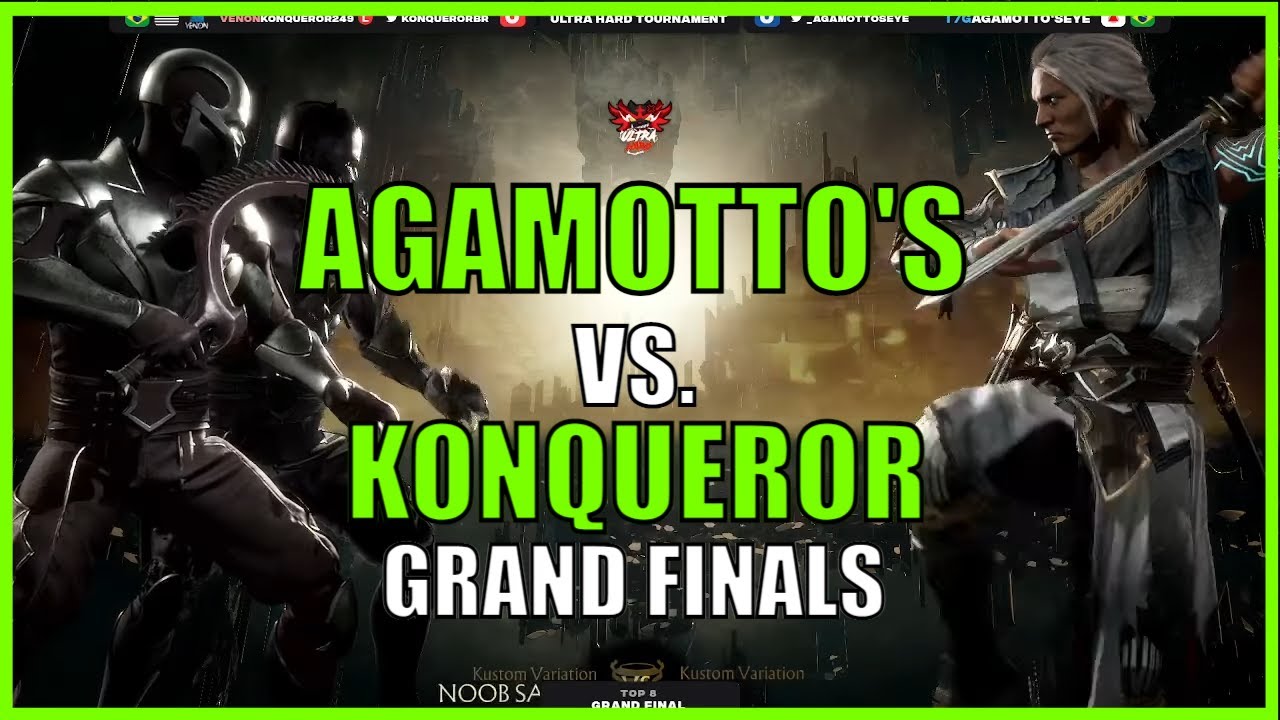 GRAND FINALS - AGAMOTTO'S EYE VS KONQUEROR - Fujin vs Sub-Zero - UltraHard  -  MK11 Ultimate
