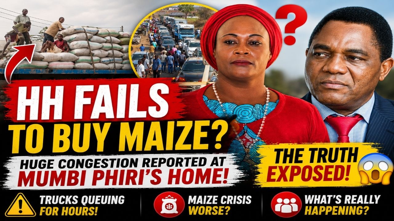 HH Fails to Buy Maize? Huge Congestion Reported at Mumbi Phiri's Home | What's Really Happening?