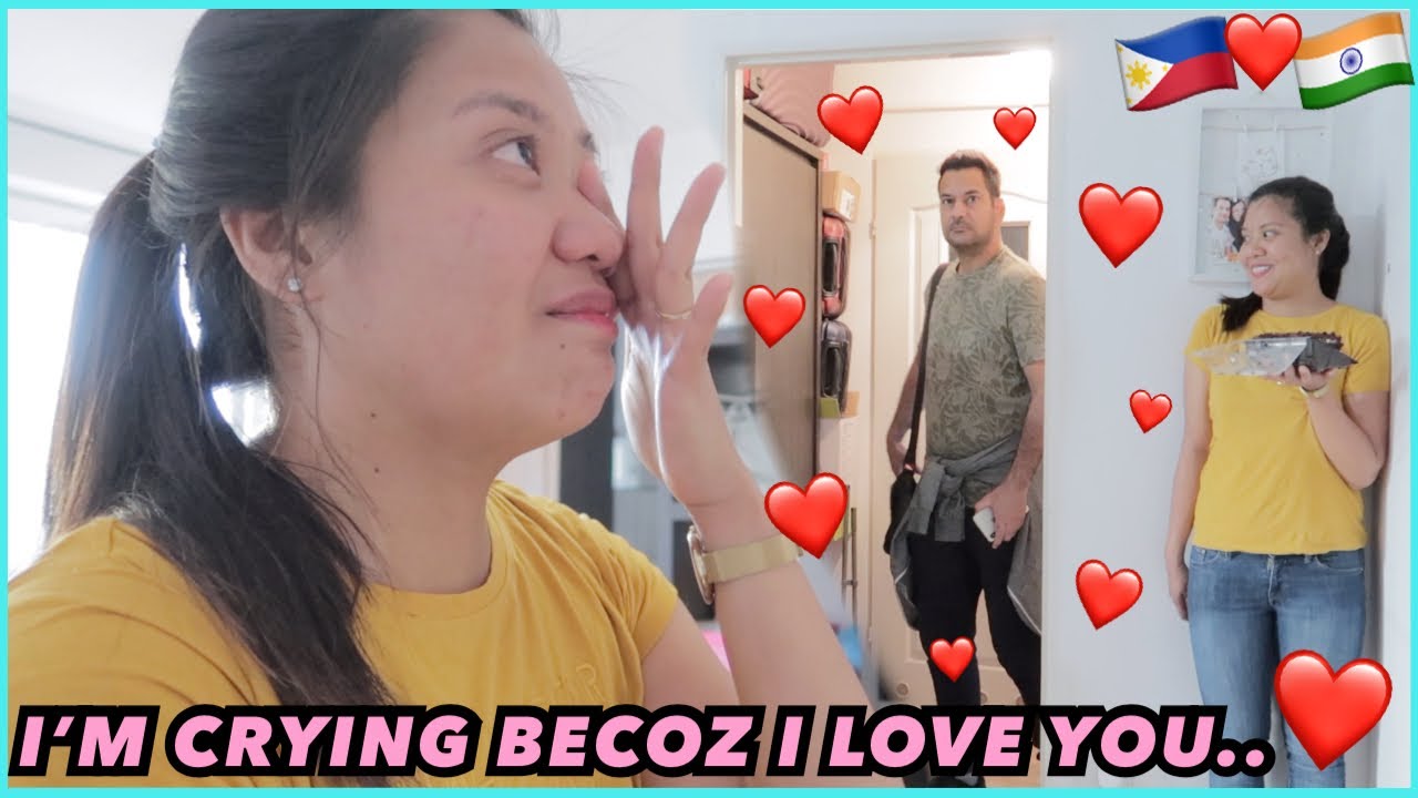 FILIPINA WIFE’S VERY EMOTIONAL BIRTHDAY SURPRISE FOR INDIAN HUSBAND ❤️ | FILIPINO INDIAN COUPLE
