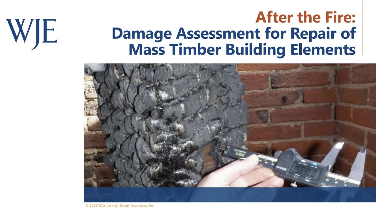 After the Fire: Damage Assessment for Repair of Mass Timber Building Elements