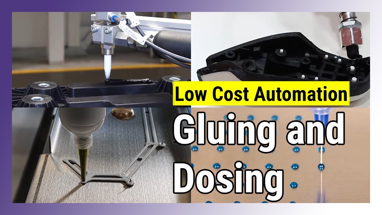 Automated gluing and dosing with a robot 💧