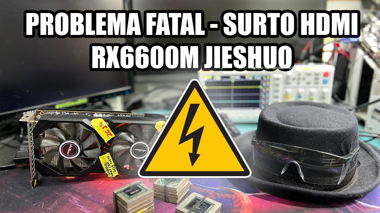 RX6600M JIESHUO/ALIEXPRESS APRESENTOU DEFEITO - Fizemos a análise do motivo