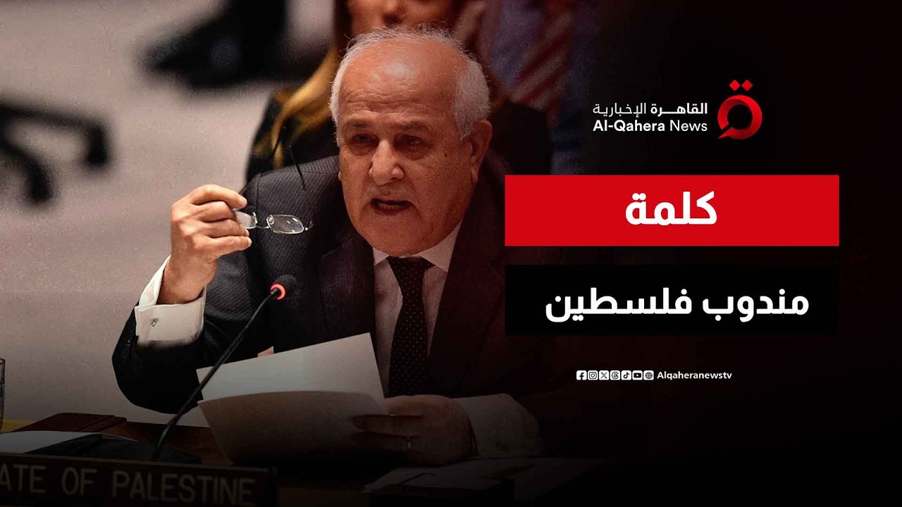 كلمة مندوب فلسطين بالأمم المتحدة حول قرارات إسرائيل بضم الضفة الغربية| نشرة الأخبار