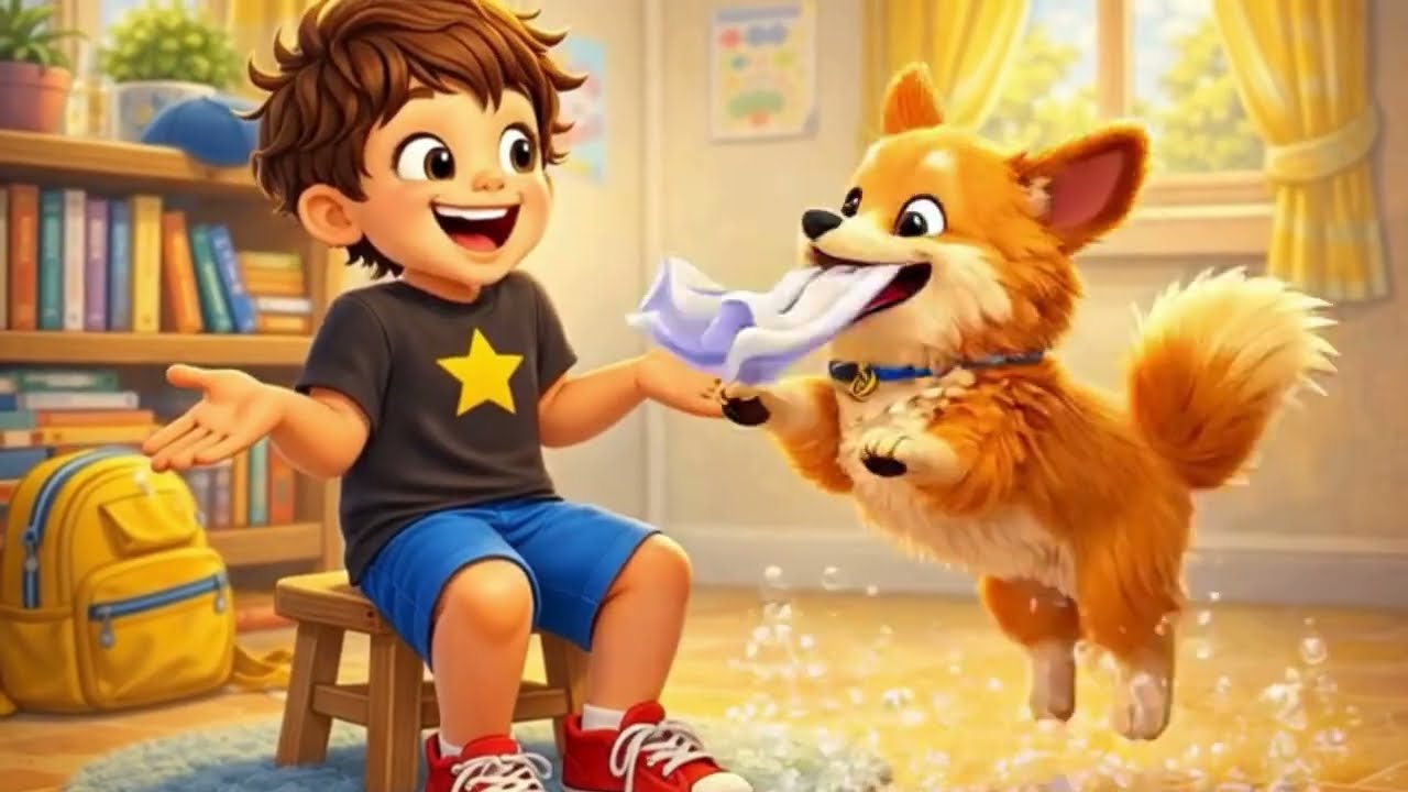 Morning Routine for Kids! ☀️ Leo & Buddy’s Wake Up Adventure | 3D Animation #educationalvideos