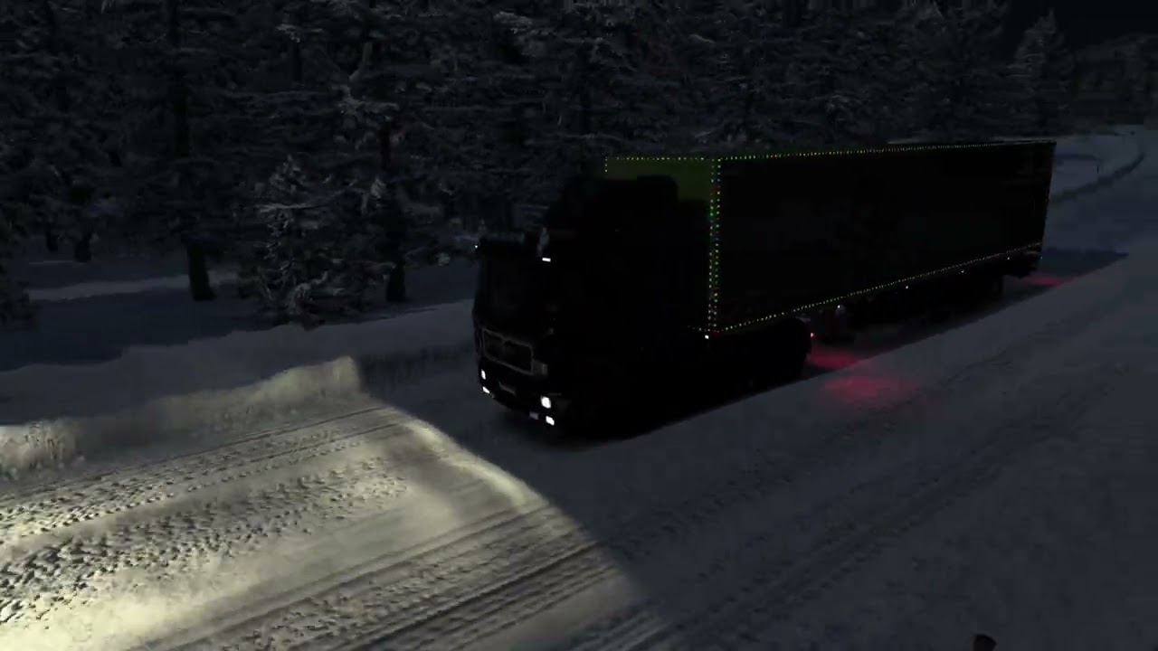 ETS2 1.57 NEWS Classic Trucks Frohe Weihnachten aus dem MAN F 90