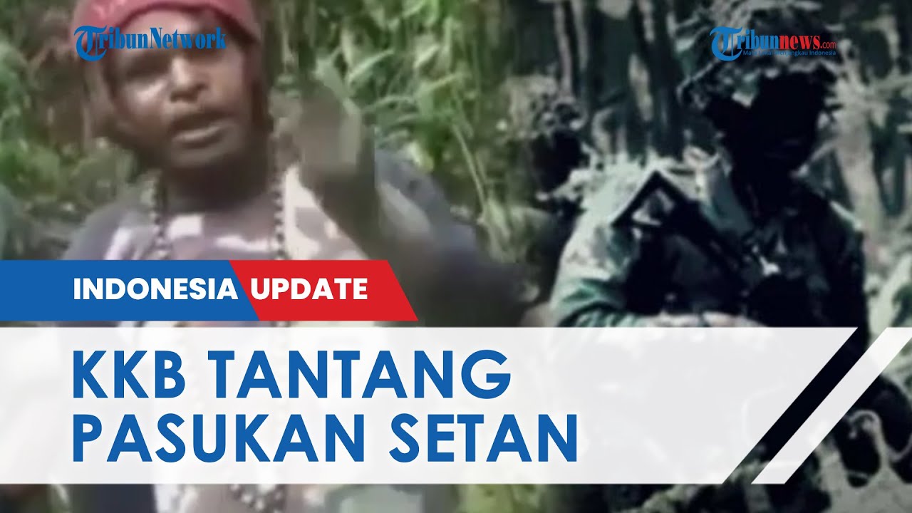 Beredar Video Tantangan KKB Siap Lawan 400 Pasukan Setan: Kami Tak Akan Mundur, Coba Masuk Sini