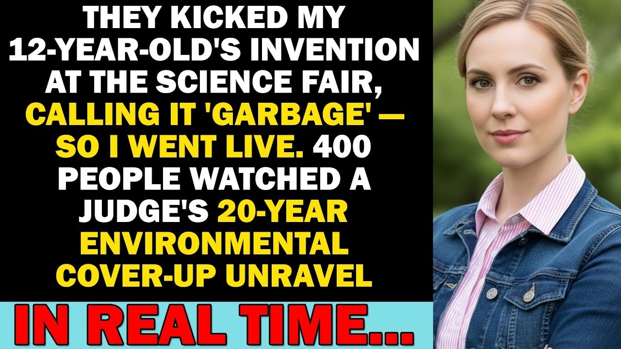 They Called My Daughter's Invention 'Trash'—Then the Man Who Poisoned Our Town Walked In