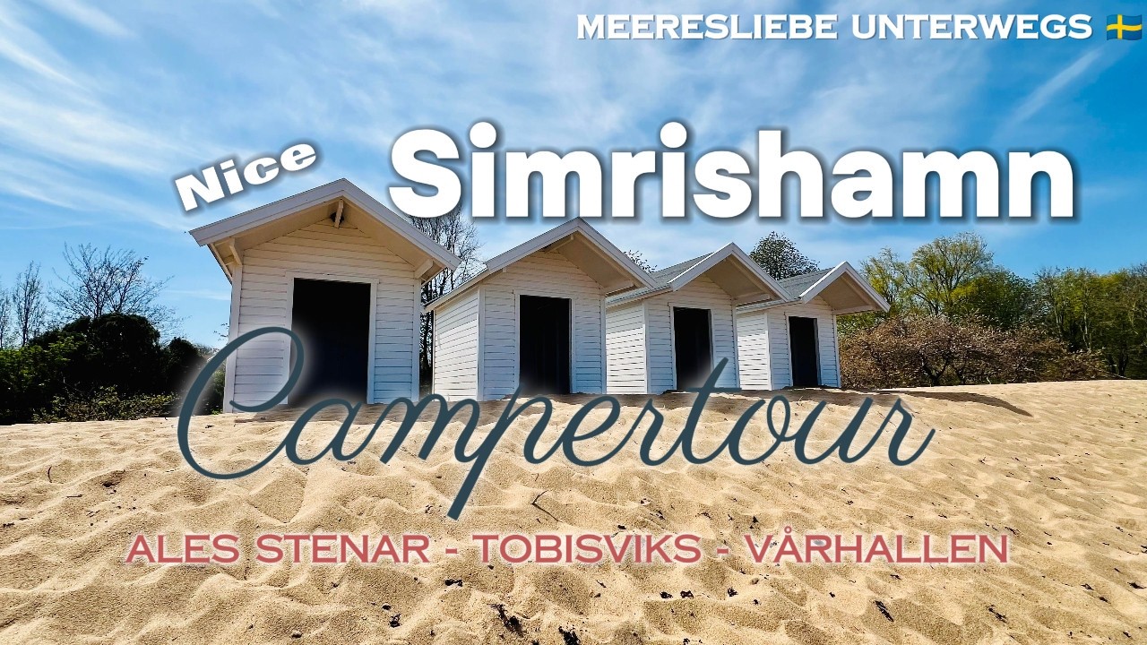 Campertour Schweden Simrishamn, Tobisviks, Ales Stenar #sverige #camper #tour #skåne  #travel