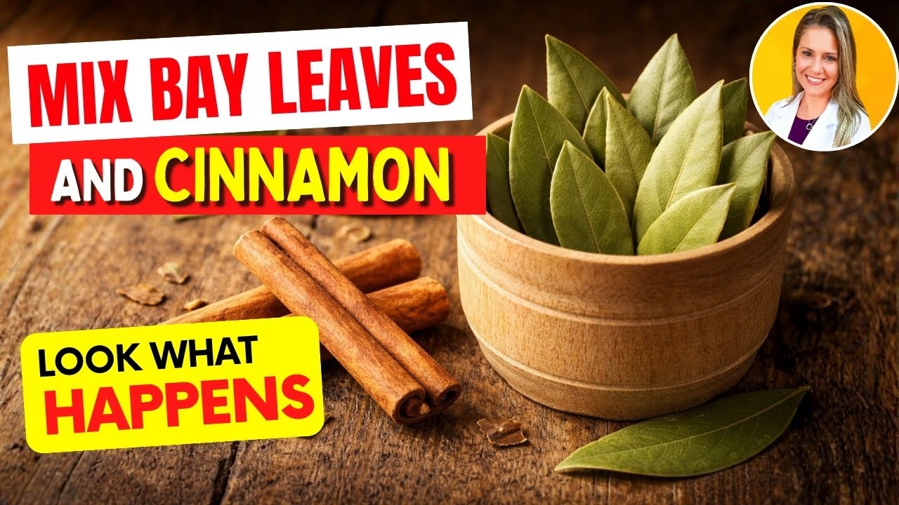 Mix BAY LEAVES with CINNAMON and See what HAPPENS! (Use it Like This) - Amazing!