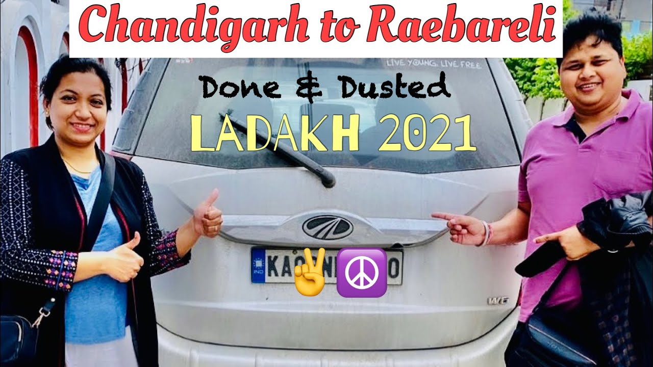 RoadTrip 2021: Ladakh Series | EP10: Zirakpur to Raebareli | Journey Towards Home | Roving Couple