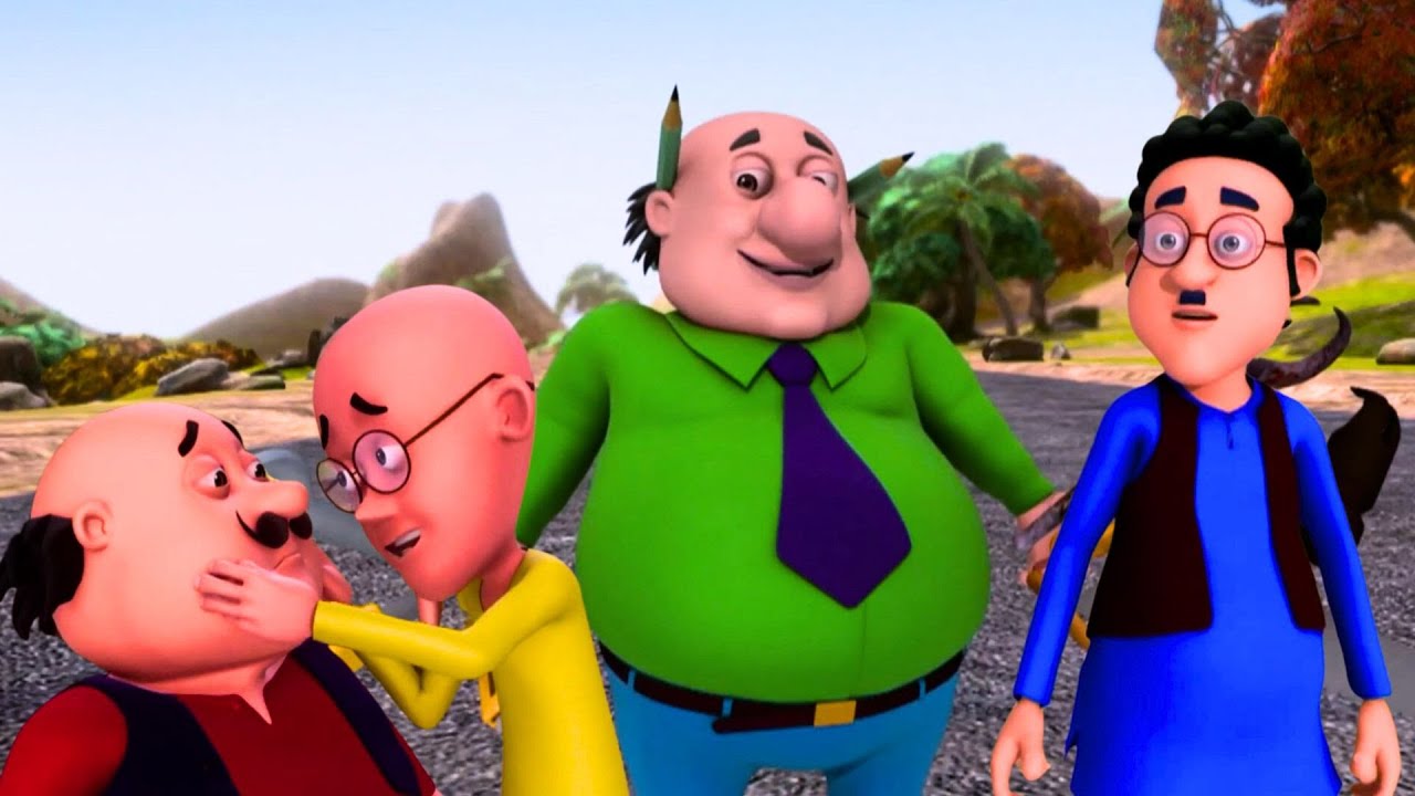 Motu aur doston का funny fight mode on | Motu Patlu Aur Khazaane Ki Race