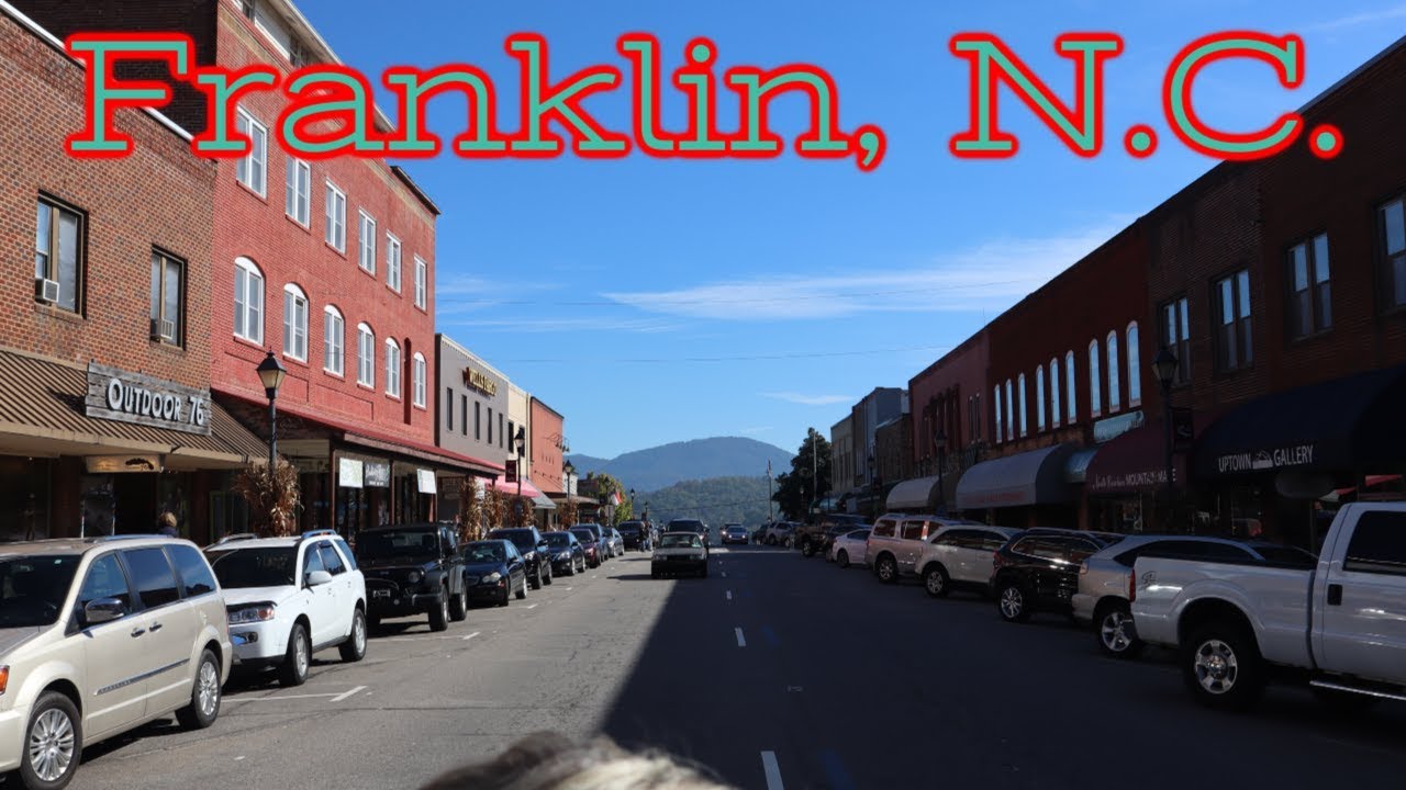 Downtown Franklin North Carolina