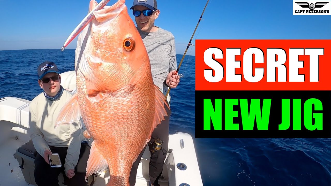 SECRET NEW SNAPPER & GROUPER JIGS -  GOTURE LURES - FLORIDA FISHING - WITH DISABLED CHILD