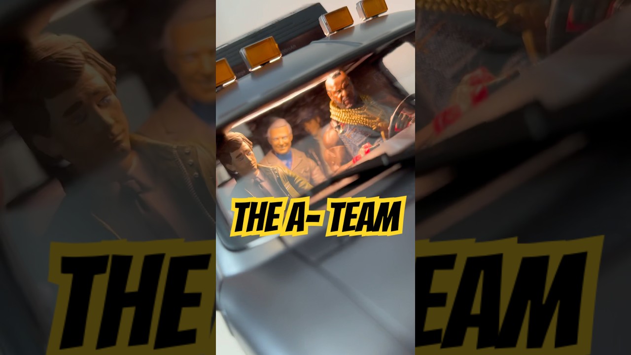 A-Team van! ramen Toy Recoil action figures review vehicle!