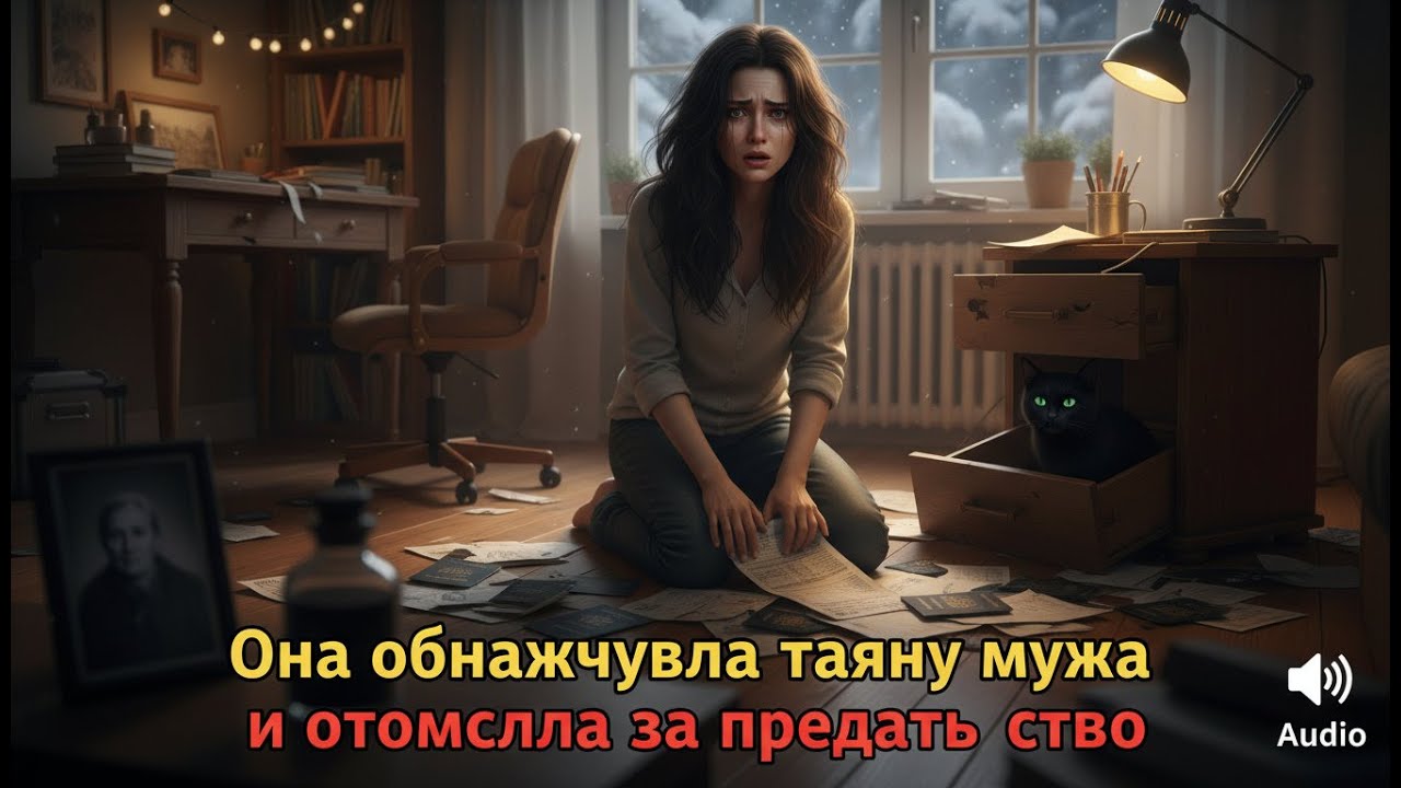 КОШКА РАЗБИЛА ШКАФ, ЖЕНА НАШЛА ФАЛЬШИВЫЕ ПАСПОРТА И МИЛЛИОНЫ И РЕШИЛА МСТИТЬ ТИХО