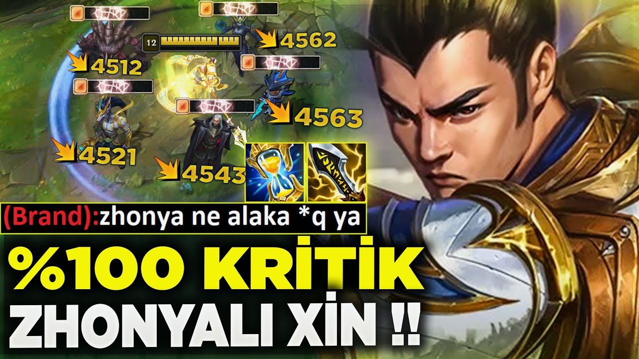 %100 KRİTİK AMA ZHONYA'LI XİN ZHAO ŞOK OLDU !! | Ogün Demirci