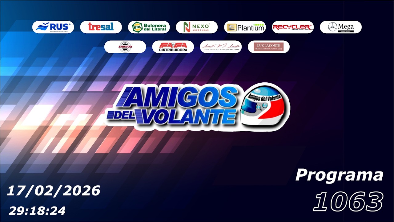 Amigos del Volante Programa 1063