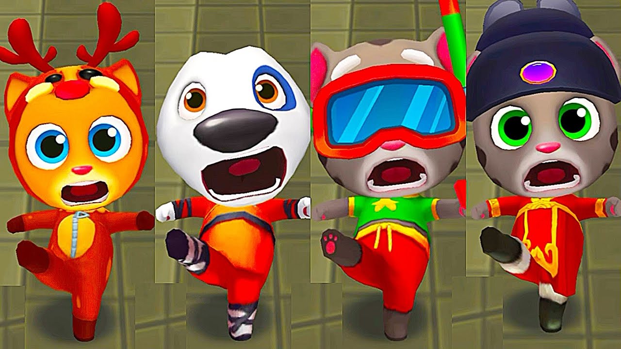 Funny Fails - Talking Tom Gold Run Gameplay | Talking Tom Gameplay 2026