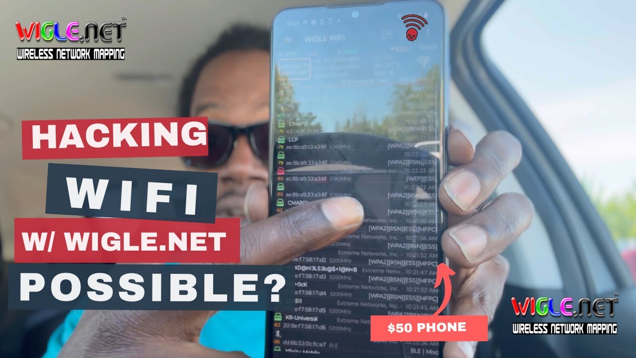 взлом с помощью приложения WiGle Wi-Fi Wardriving?