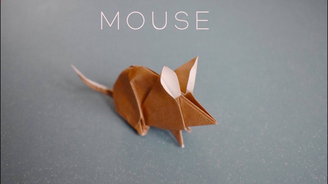 Origami - Mouse Souris 鼠 (Yamaguchi Makoto)