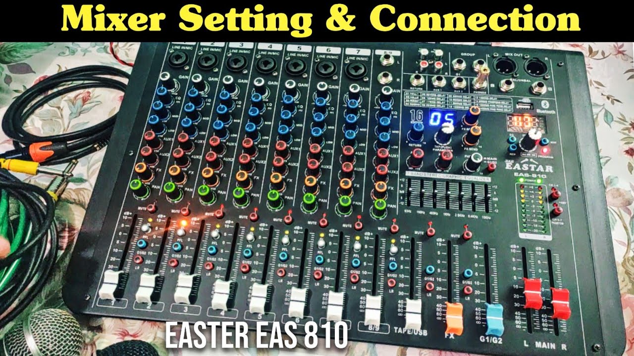 किसी भी Mixer को चलाना सीखें | नात ख्वानों को इतना ज़रूर सीखना चाहिए | Mixer Part. 2