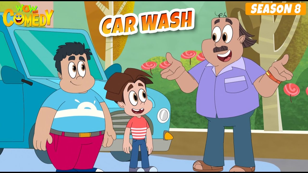Car Wash | Titoo Funny Cartoon | S08E23 | Hindi Cartoon for Kids #titoo