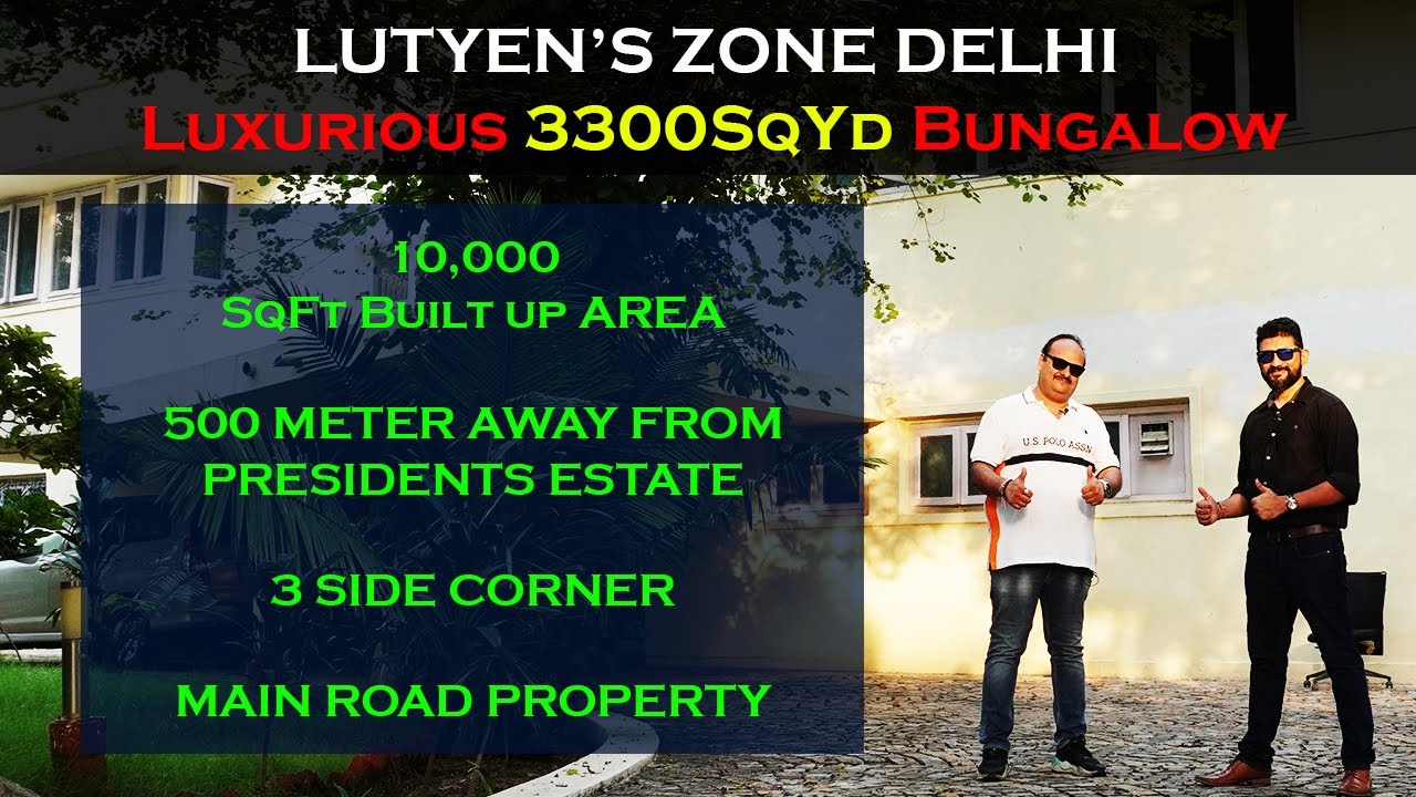 Bungalow For Rent in Sardar Patel Marg New Delhi | Chanakyapuri | Lutyens Delhi #newdelhi