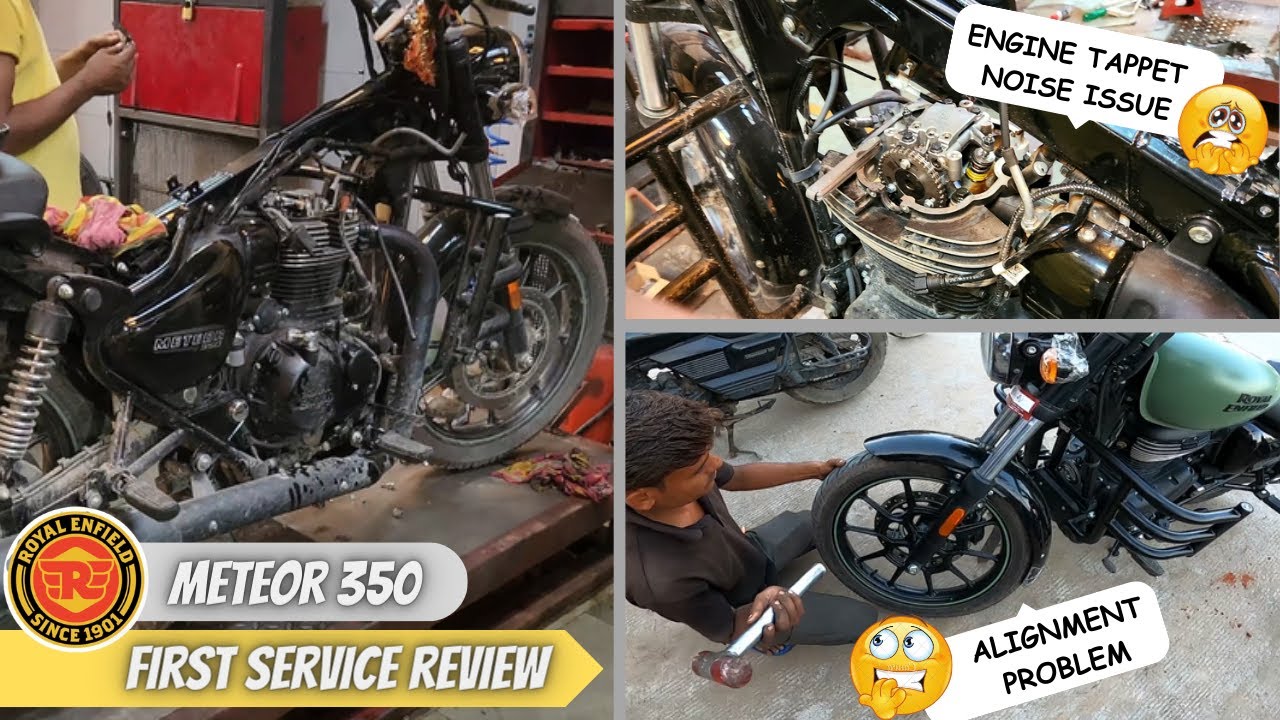Royal Enfield Meteor 350 E20 BS7 2023 First Service Details & Cost Review