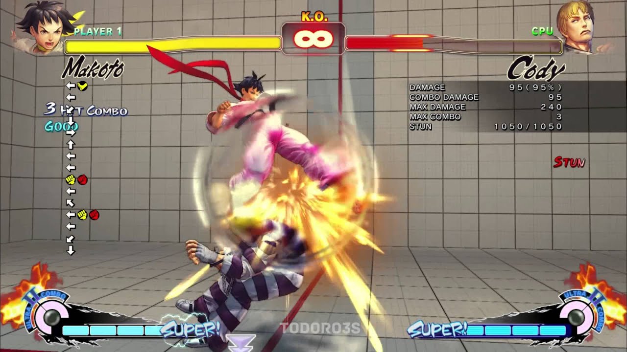 USF4 Makoto - 100% Stun Mixups and Other Shenanigans