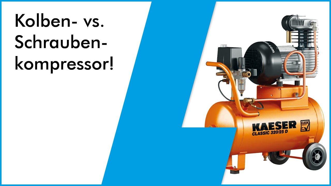 Kolbenkompressoren vs. Schraubenkompressoren – Welcher ist der Richtige für Ihren Betrieb?