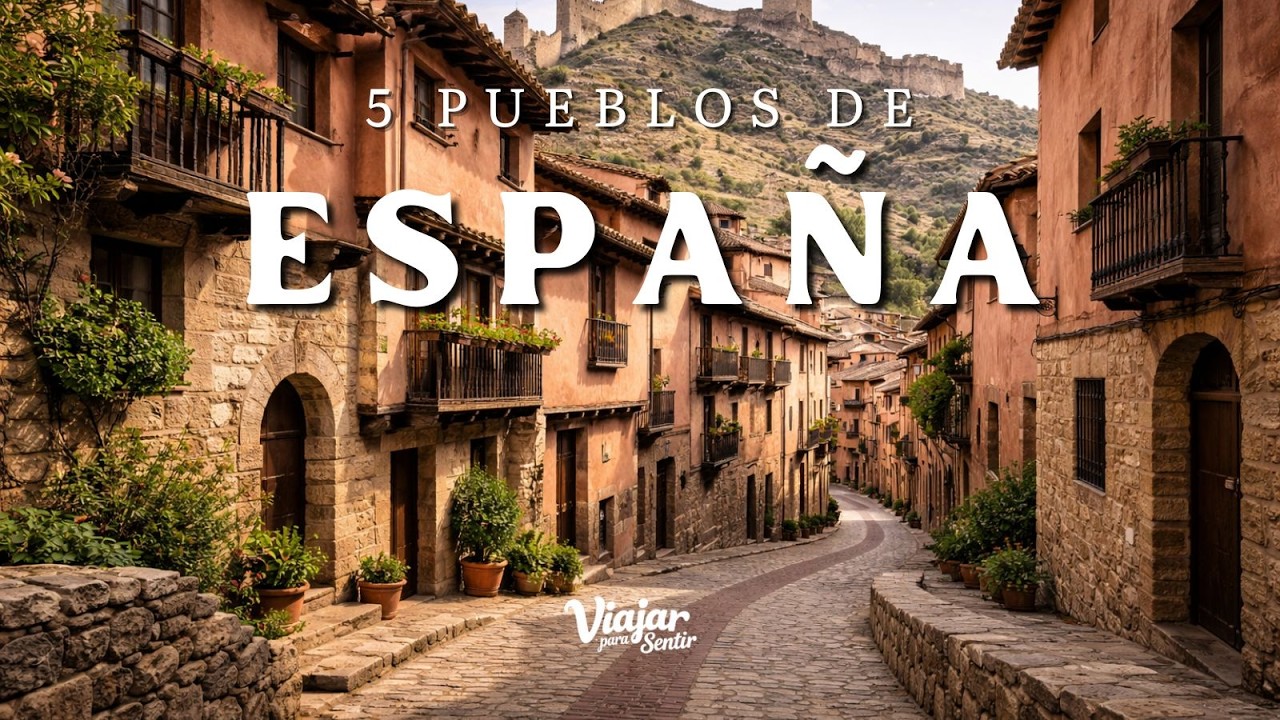 Maravillas de España | Los 5 pueblos más hermosos de España | Video de viaje en 4K