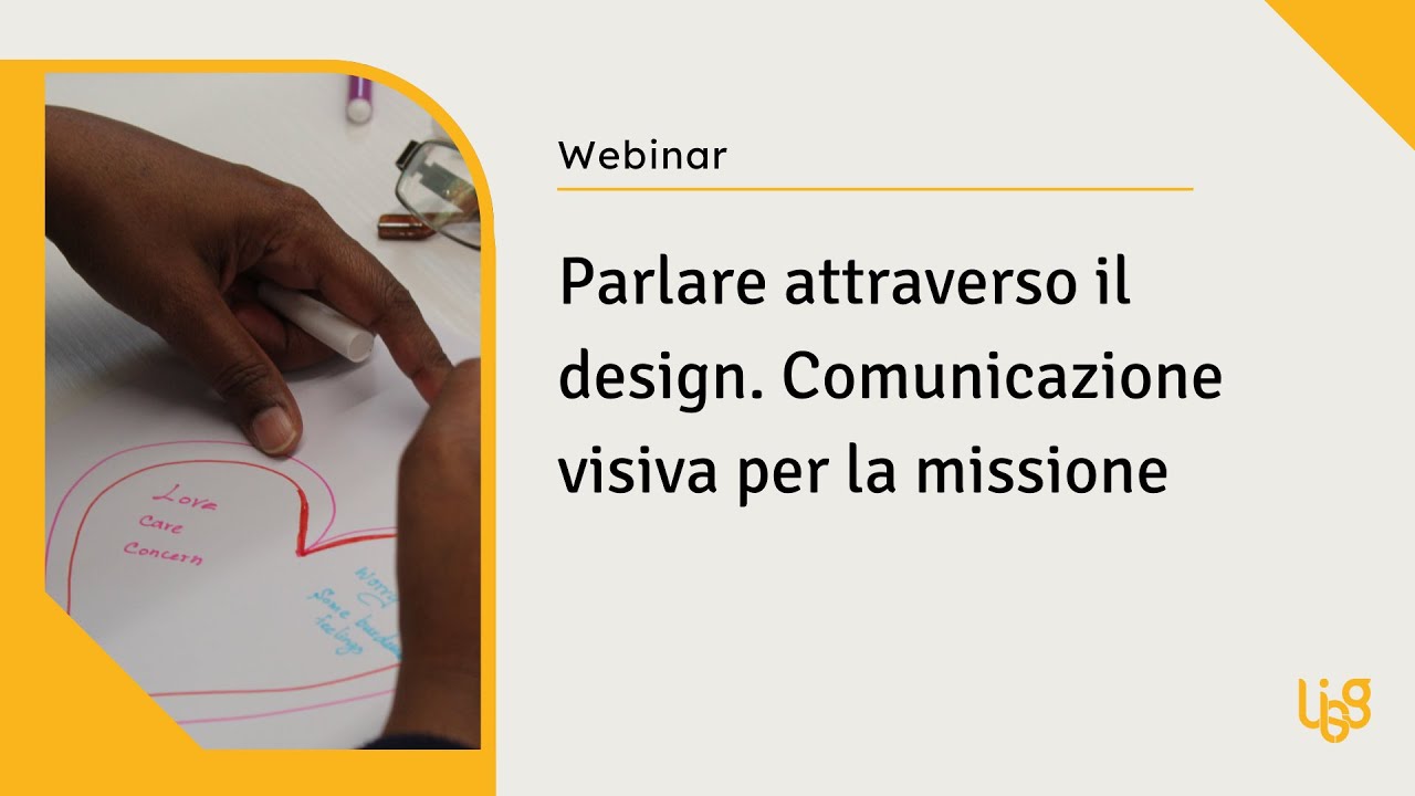 Parlare attraverso il design. Comunicazione visiva per la missione