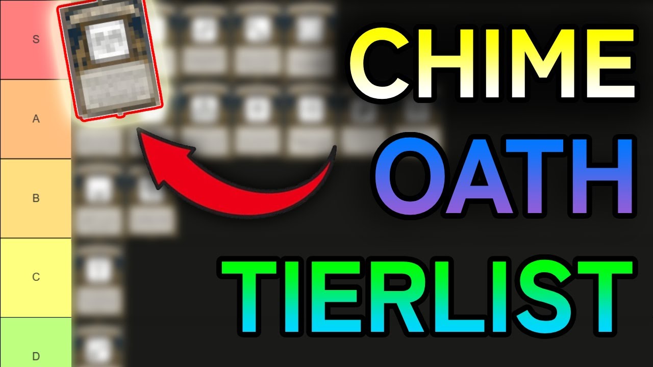 The Chime Oath TIERLIST | Deepwoken