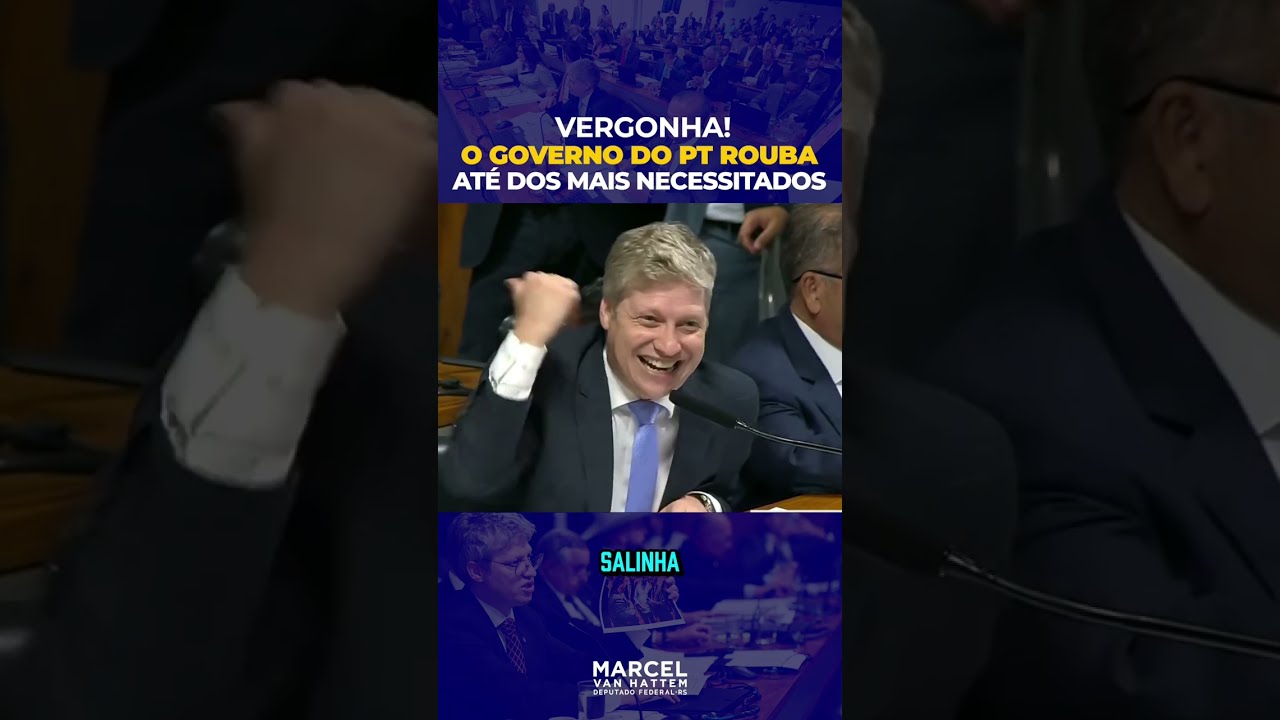 O GOVERNO LULA ROUBA AT&Eacute; DOS MAIS NECESSITADOS